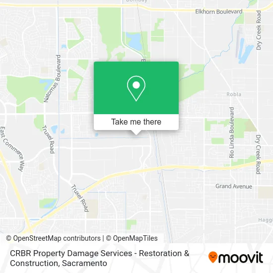 Mapa de CRBR Property Damage Services - Restoration & Construction