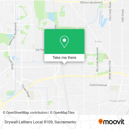 Mapa de Drywall-Lathers Local 9109