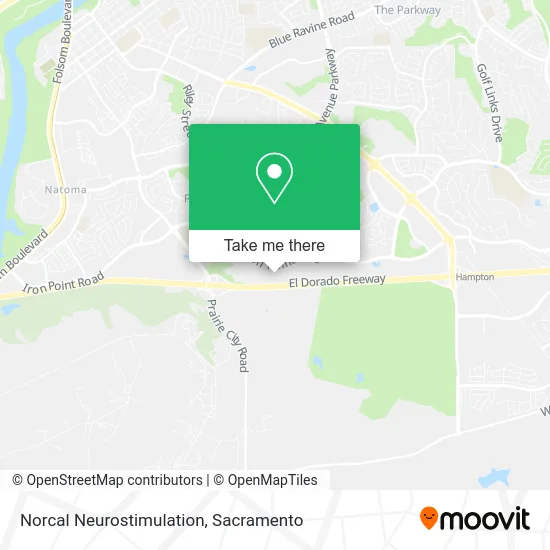 Norcal Neurostimulation map