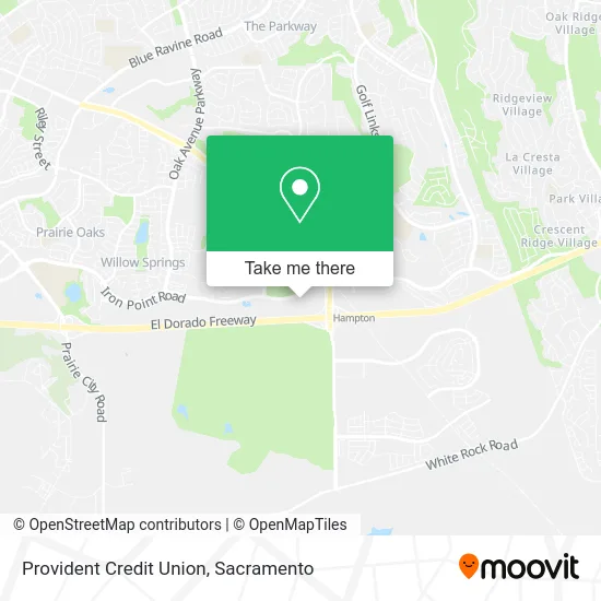 Mapa de Provident Credit Union