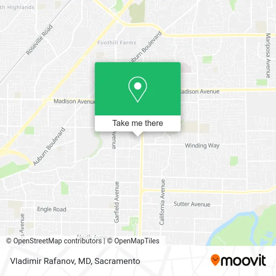 Vladimir Rafanov, MD map