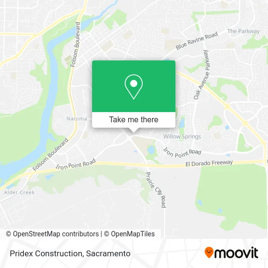 Mapa de Pridex Construction