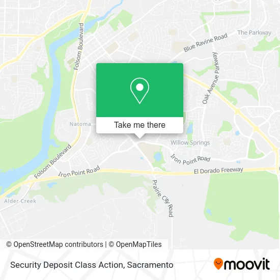 Mapa de Security Deposit Class Action