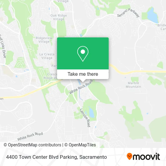 Mapa de 4400 Town Center Blvd Parking
