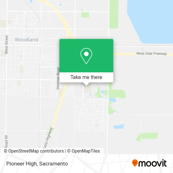 Pioneer High map