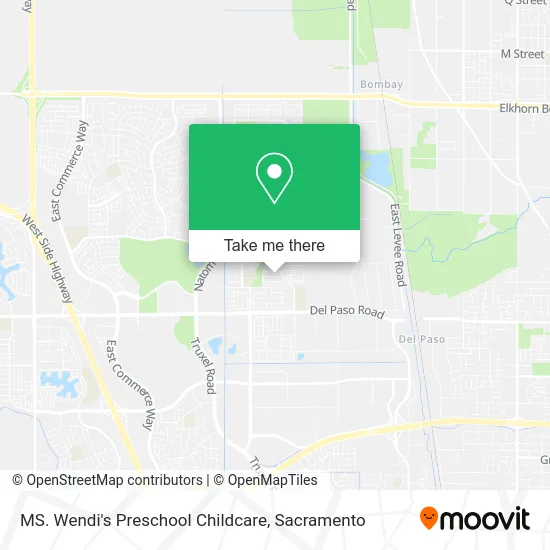 Mapa de MS. Wendi's Preschool Childcare