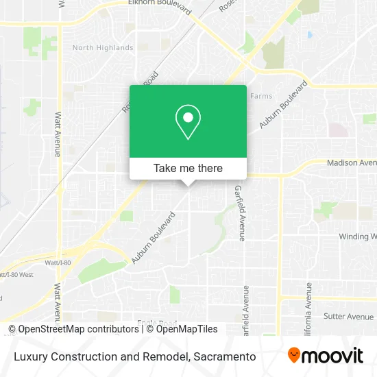 Mapa de Luxury Construction and Remodel