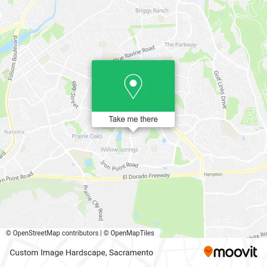 Custom Image Hardscape map