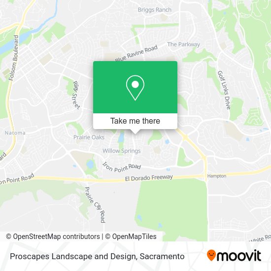 Proscapes Landscape and Design map