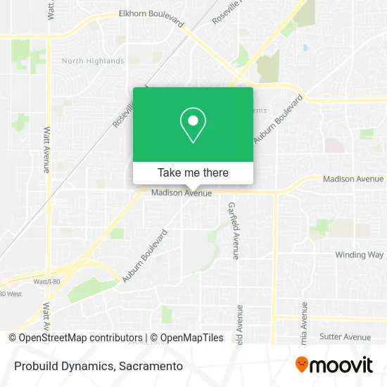 Mapa de Probuild Dynamics