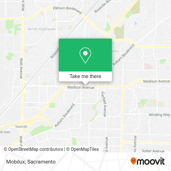 Mapa de Mobilux
