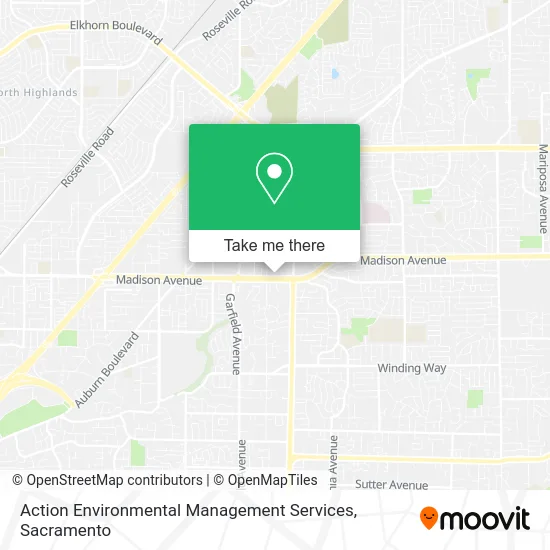 Mapa de Action Environmental Management Services