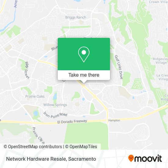Network Hardware Resale map