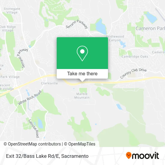 Mapa de Exit 32/Bass Lake Rd/E
