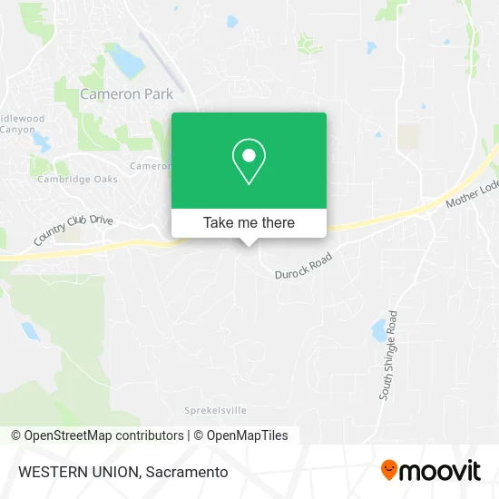Mapa de WESTERN UNION