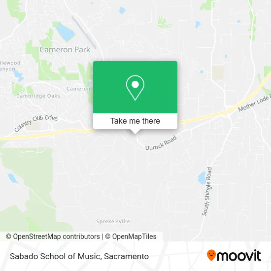 Mapa de Sabado School of Music