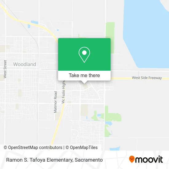 Mapa de Ramon S. Tafoya Elementary