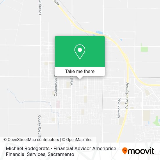 Michael Rodegerdts - Financial Advisor Ameriprise Financial Services map