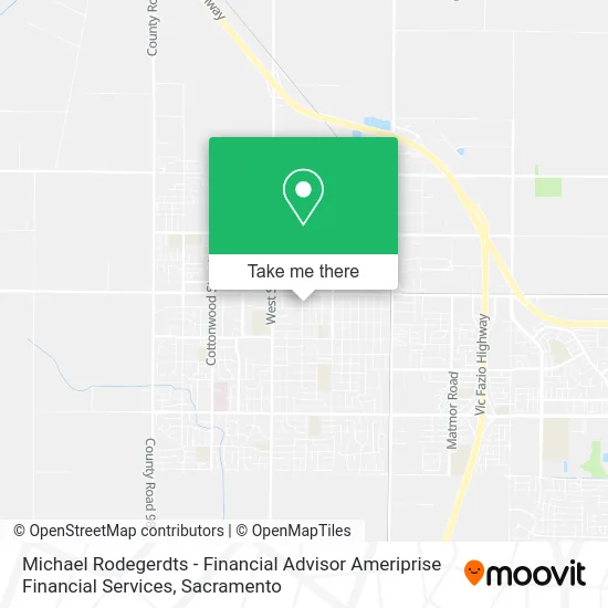 Mapa de Michael Rodegerdts - Financial Advisor Ameriprise Financial Services