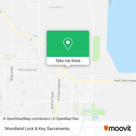 Mapa de Woodland Lock & Key