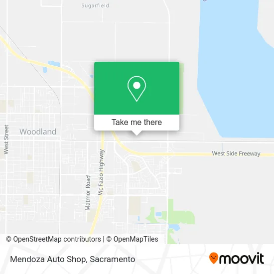 Mapa de Mendoza Auto Shop