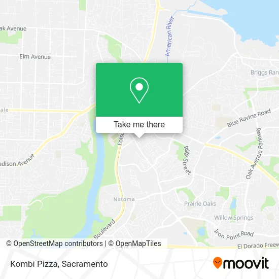 Mapa de Kombi Pizza