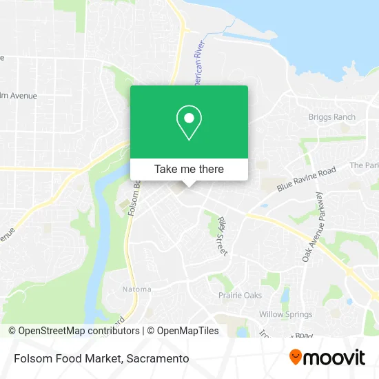 Folsom Food Market map