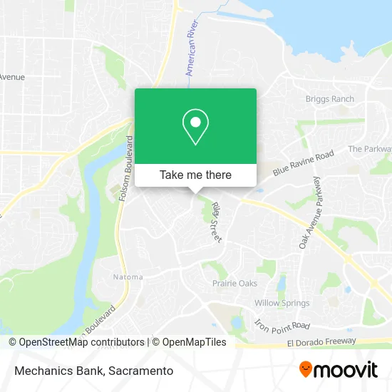 Mapa de Mechanics Bank