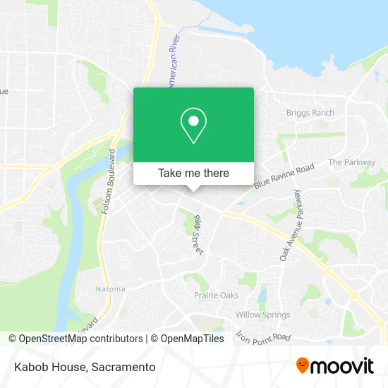 Mapa de Kabob House