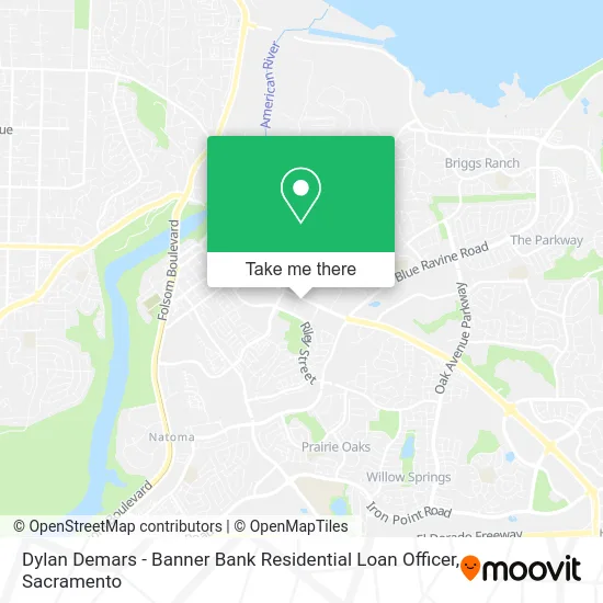 Dylan Demars - Banner Bank Residential Loan Officer map