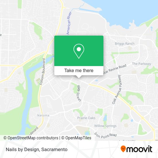 Nails by Design map