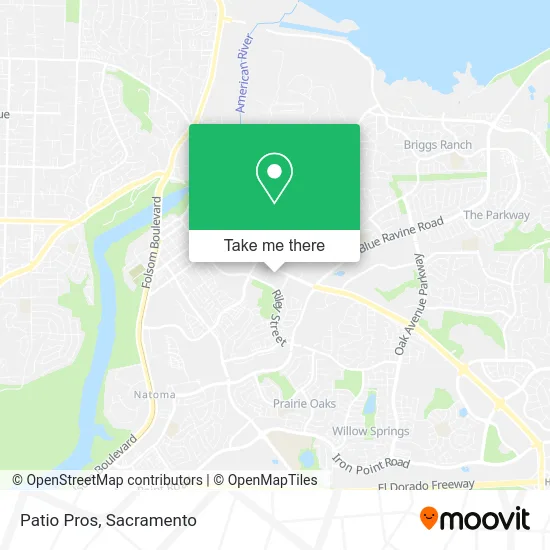 Patio Pros map
