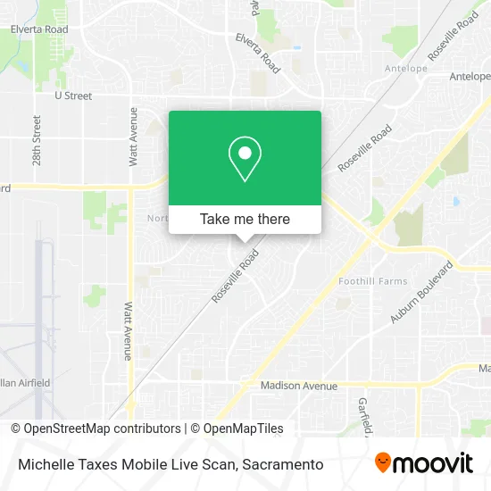 Michelle Taxes Mobile Live Scan map
