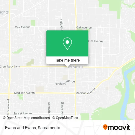Mapa de Evans and Evans