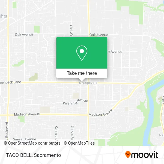 Mapa de TACO BELL
