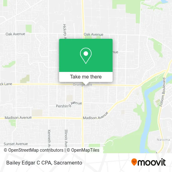 Mapa de Bailey Edgar C CPA