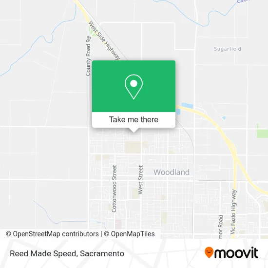Mapa de Reed Made Speed