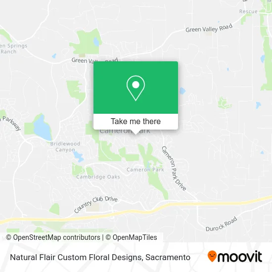 Mapa de Natural Flair Custom Floral Designs