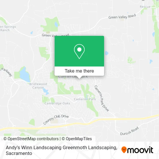 Mapa de Andy's Winn Landscaping Greenmoth Landscaping