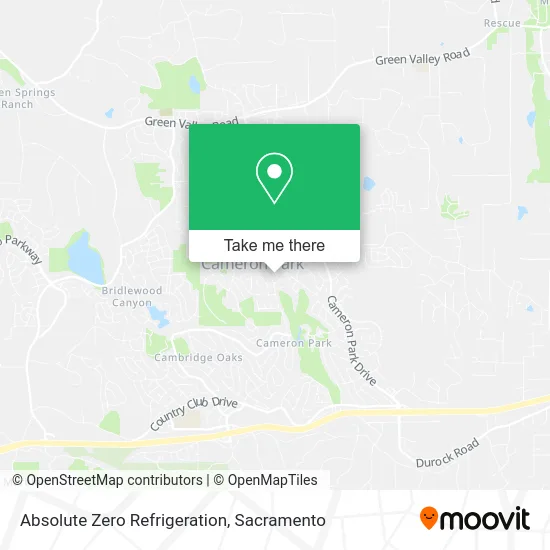 Absolute Zero Refrigeration map
