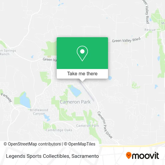 Legends Sports Collectibles map