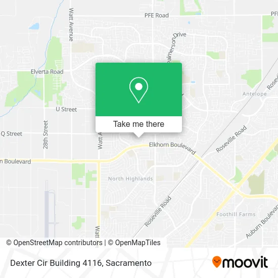 Mapa de Dexter Cir Building 4116