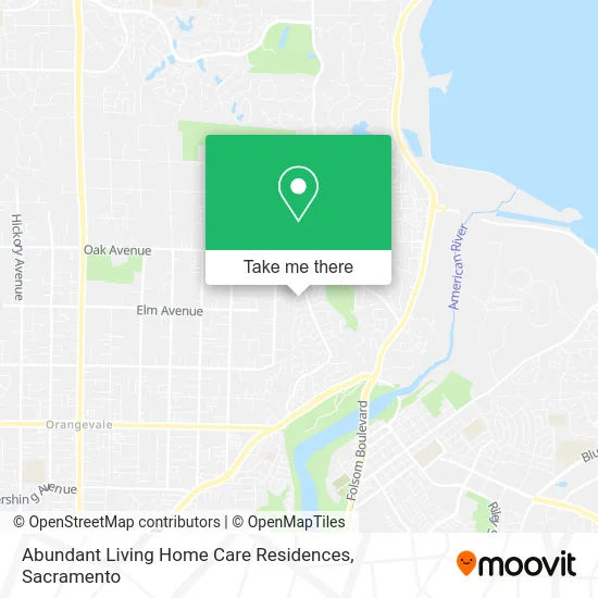 Abundant Living Home Care Residences map