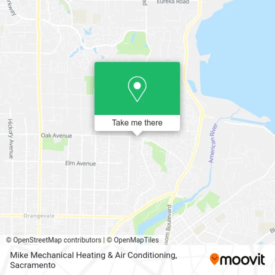 Mike Mechanical Heating & Air Conditioning map