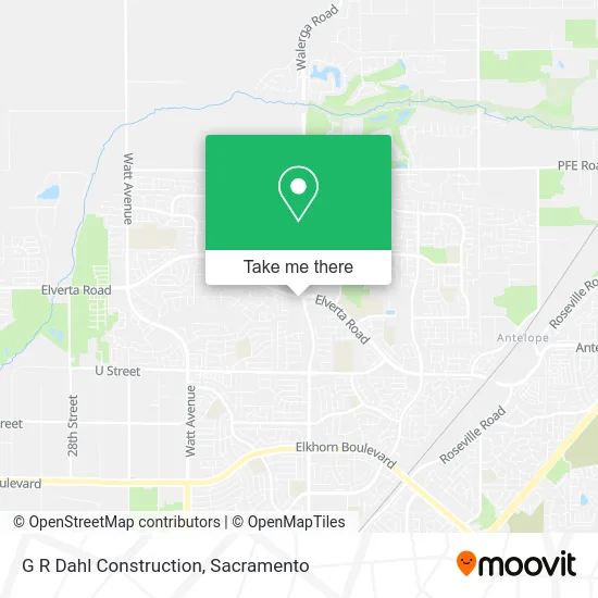 Mapa de G R Dahl Construction