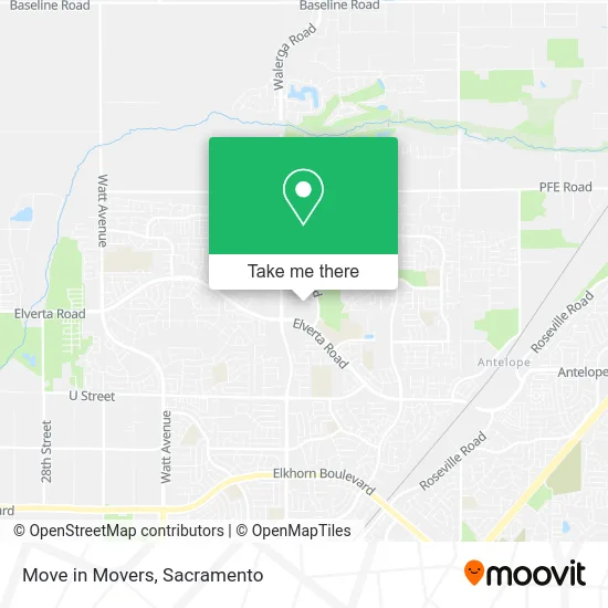 Mapa de Move in Movers