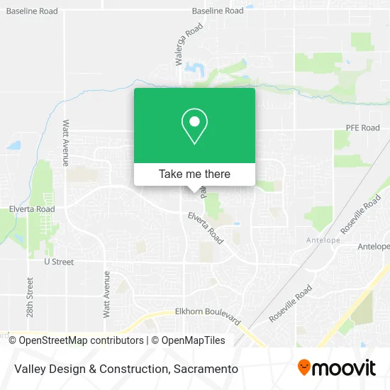 Mapa de Valley Design & Construction