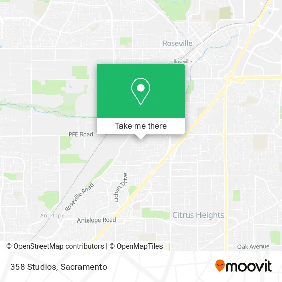 Mapa de 358 Studios