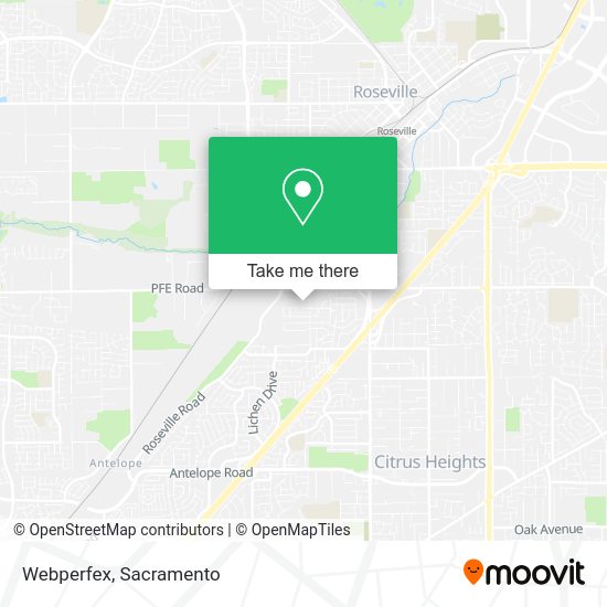 Webperfex map