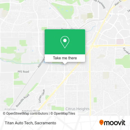 Mapa de Titan Auto Tech